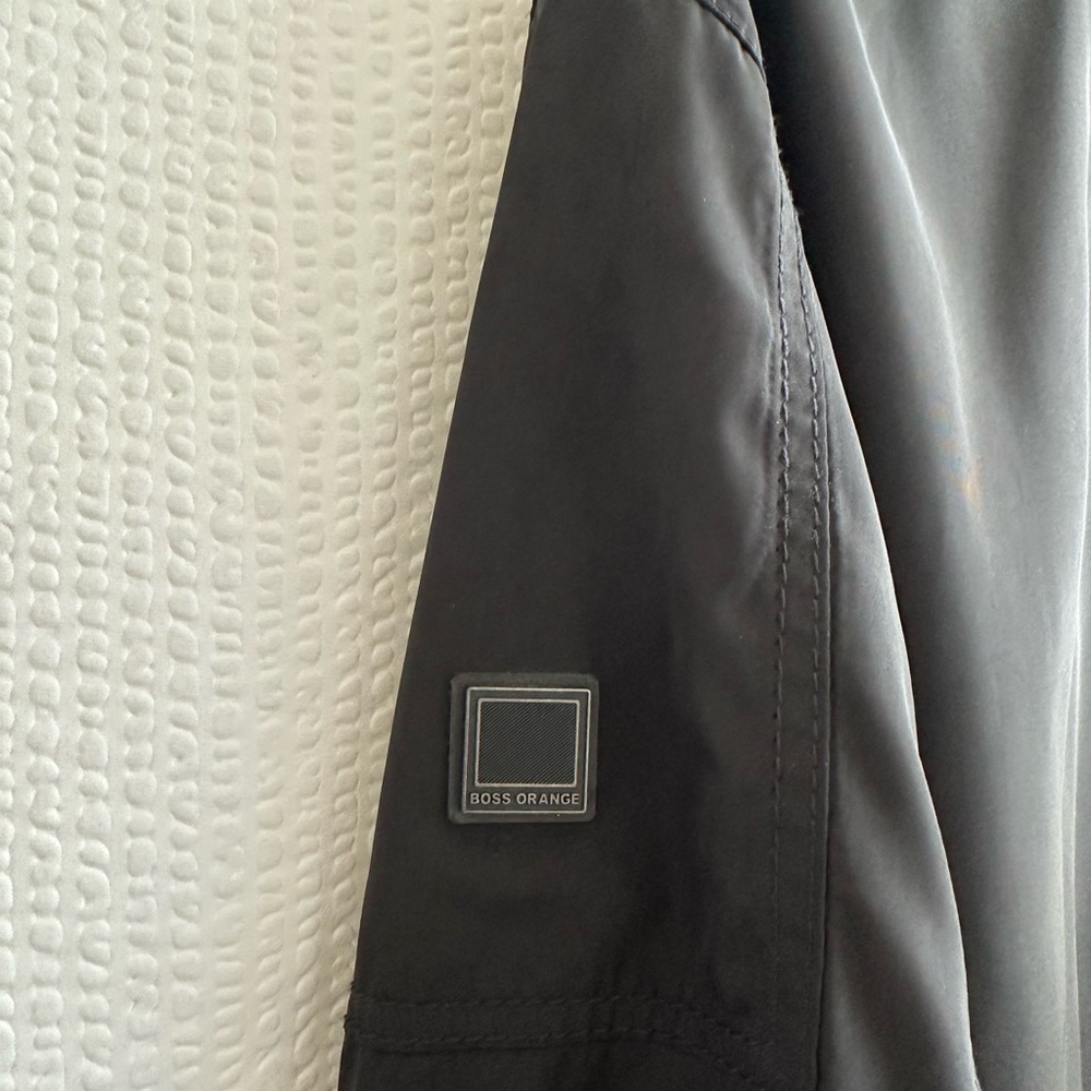 BOSS ORANGE by Hugo Boss Men’s Black Zip Up Jacket Size: XL - Picture 4 of 13